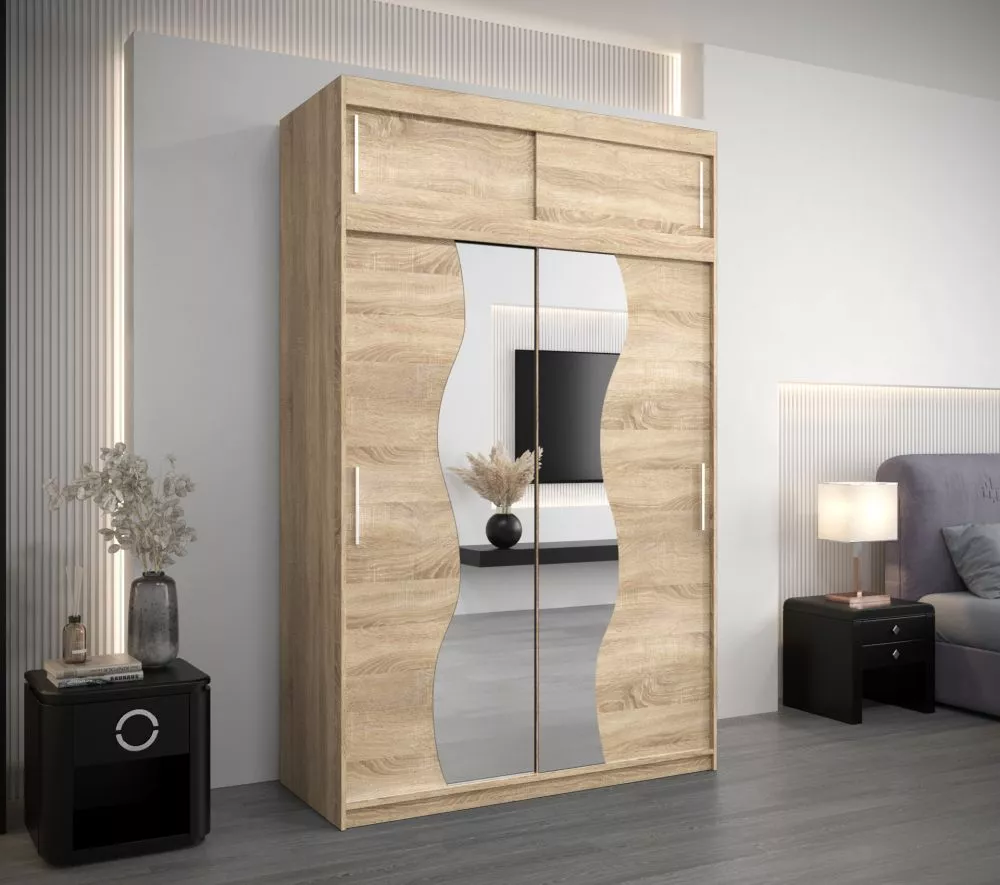 Skapis Madryt Plus · Sonoma · 150 × 62 × 240 cm