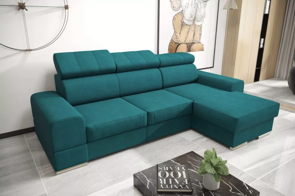 Dīvāns Royal Mini Standard · Tirkīzs · 160 × 260 × 79 cm