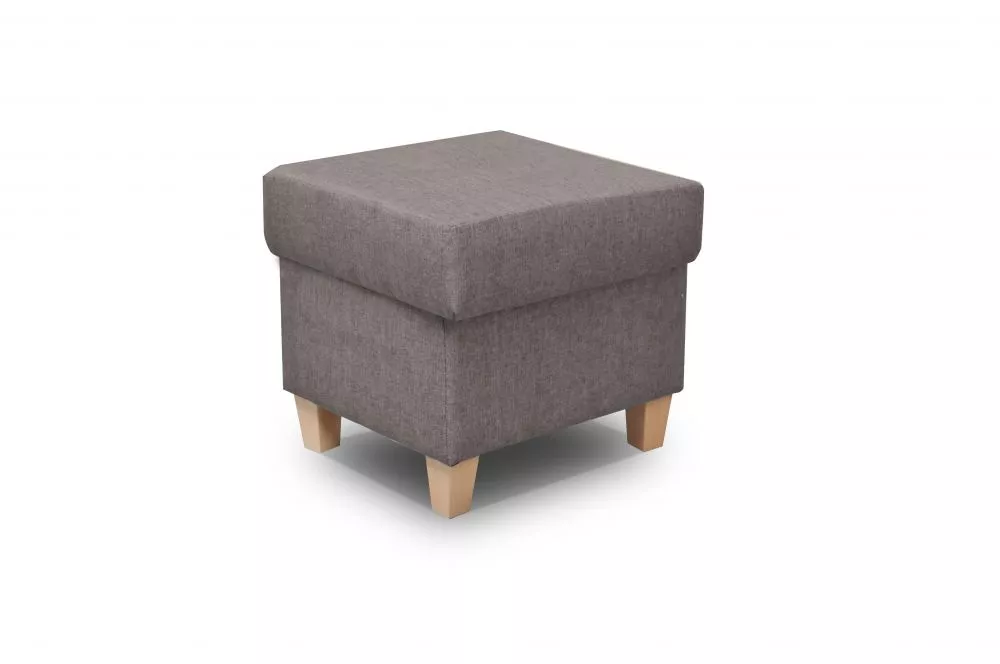 Pufs Tango P Comfort Standard Auduma numurs: Drago 136, · Brūns · 47 × 43 × 47 cm