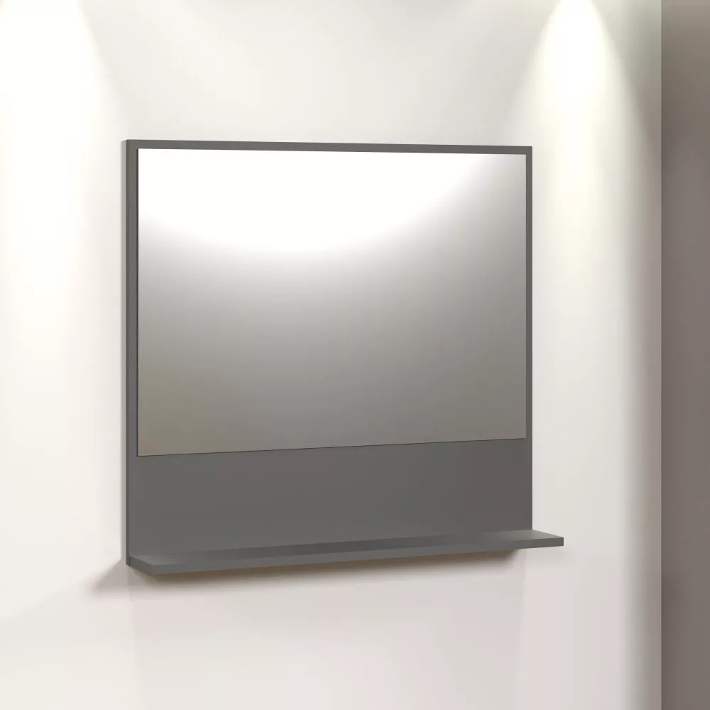 spogulis Pure Bliss 401 · Antracīts · 80 × 14 × 74 cm