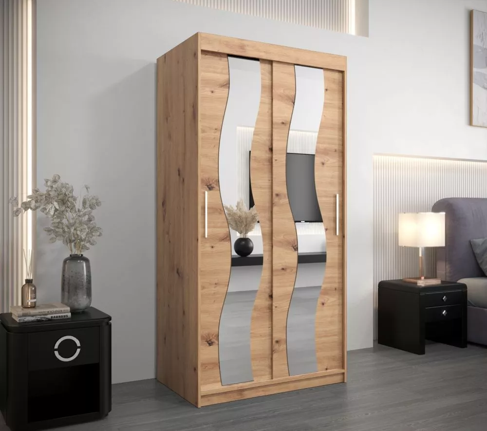 Skapis Sewilla · Ozols artisan · 100 × 62 × 200 cm