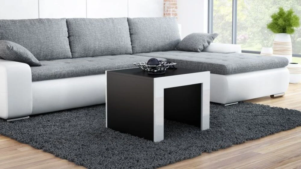 Žurnālgalds Tess 60 Korpusa krāsa: melns, · 60 × 60 × 50 cm