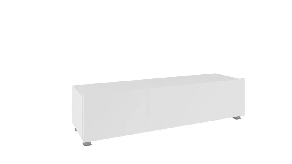 TV tumba Calabrini C RTV · Balts · 150 × 43 × 37 cm