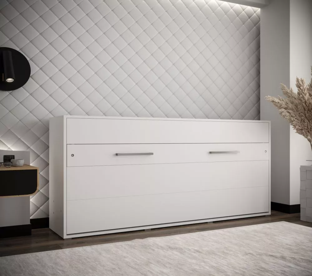Gulta Home H ar stelāžu Guļamvietas platums: 90 cm, Korpusa krāsa: balts, Guļamvietas garums: 200 cm, stelāžas tips: ar 