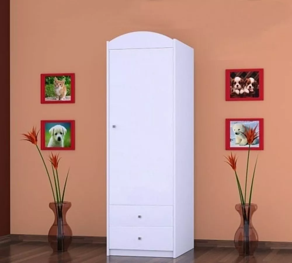 Bērnu skapis Happy SZ04-A · 60 × 54 × 187 cm