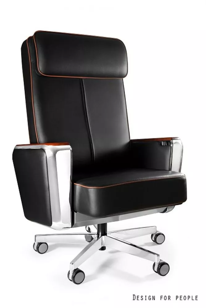 Datorkrēsls Regent Sēdvietas platums: 53 cm, · Melns · 81 × 79 × 126 cm
