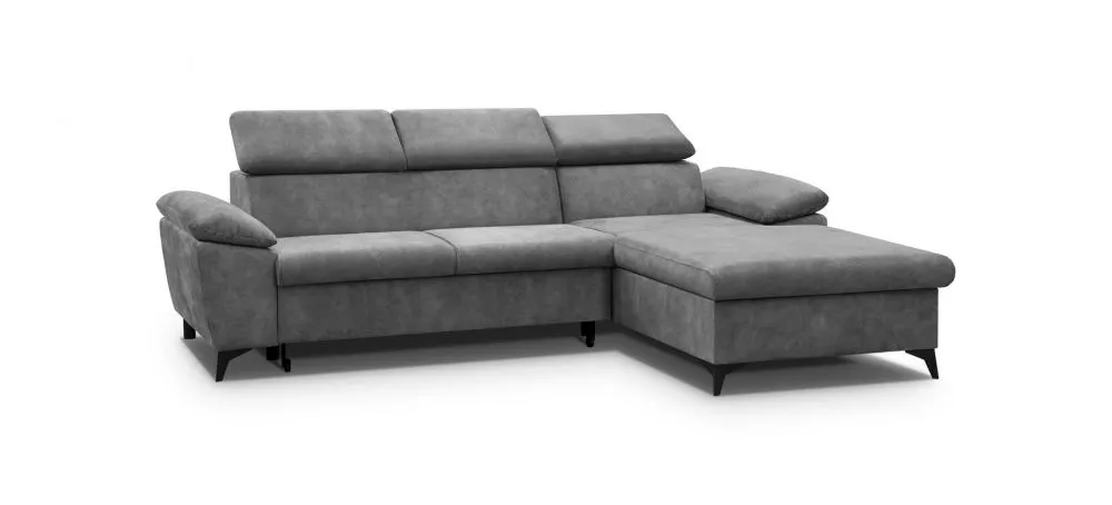 Dīvāns Colin Premium Standard · Tumši pelēks · 192 × 274 × 86 cm