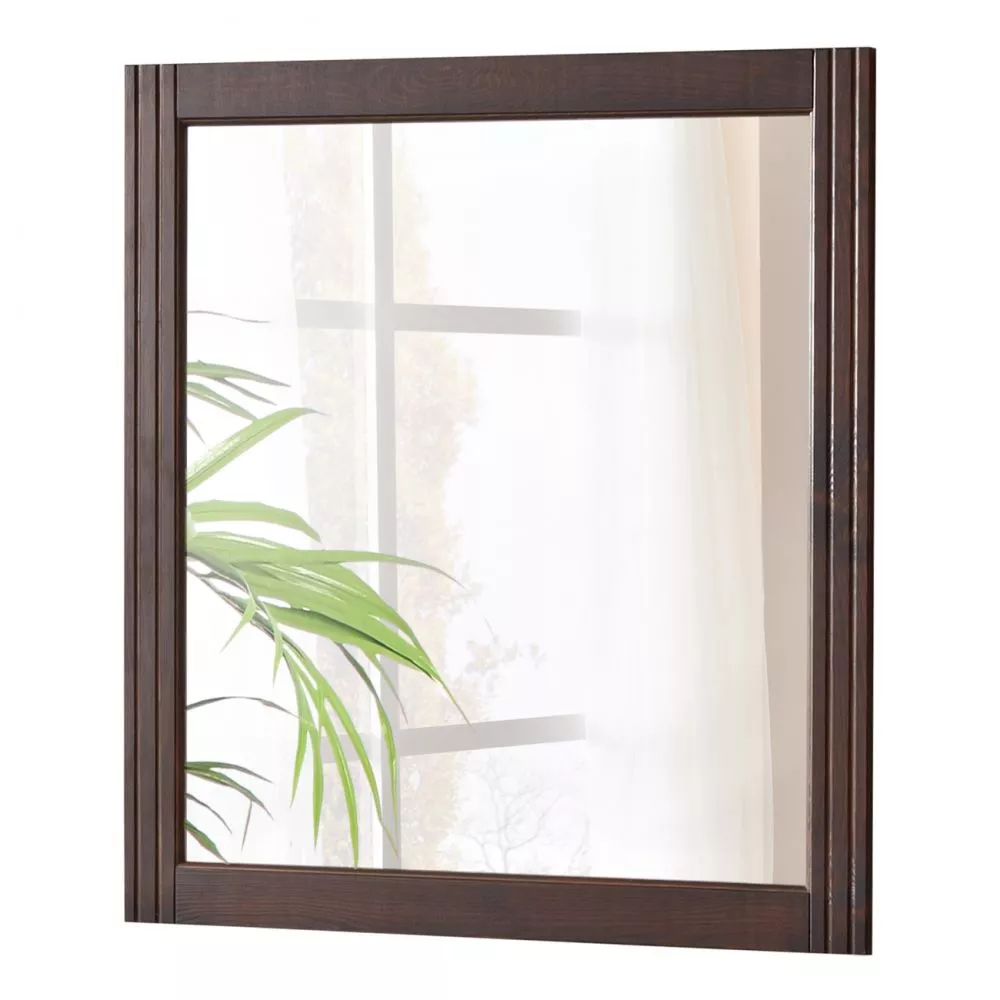 Spogulis Retro Wood 840 · Brūns · 73 × 2 × 80 cm
