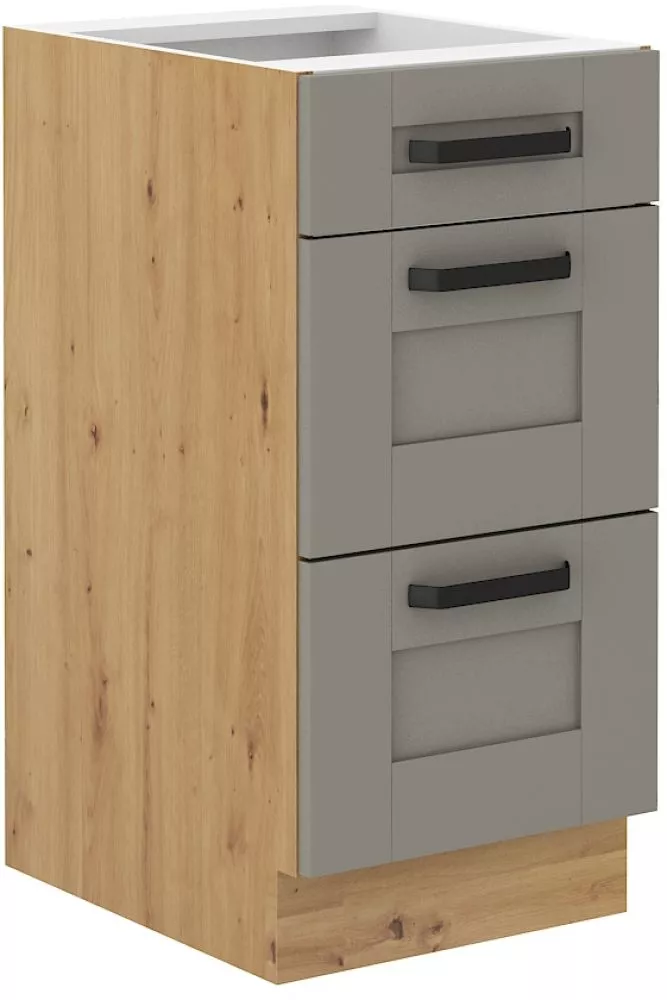 Virtuves skapis Luna Artisan 40 D 3S BB