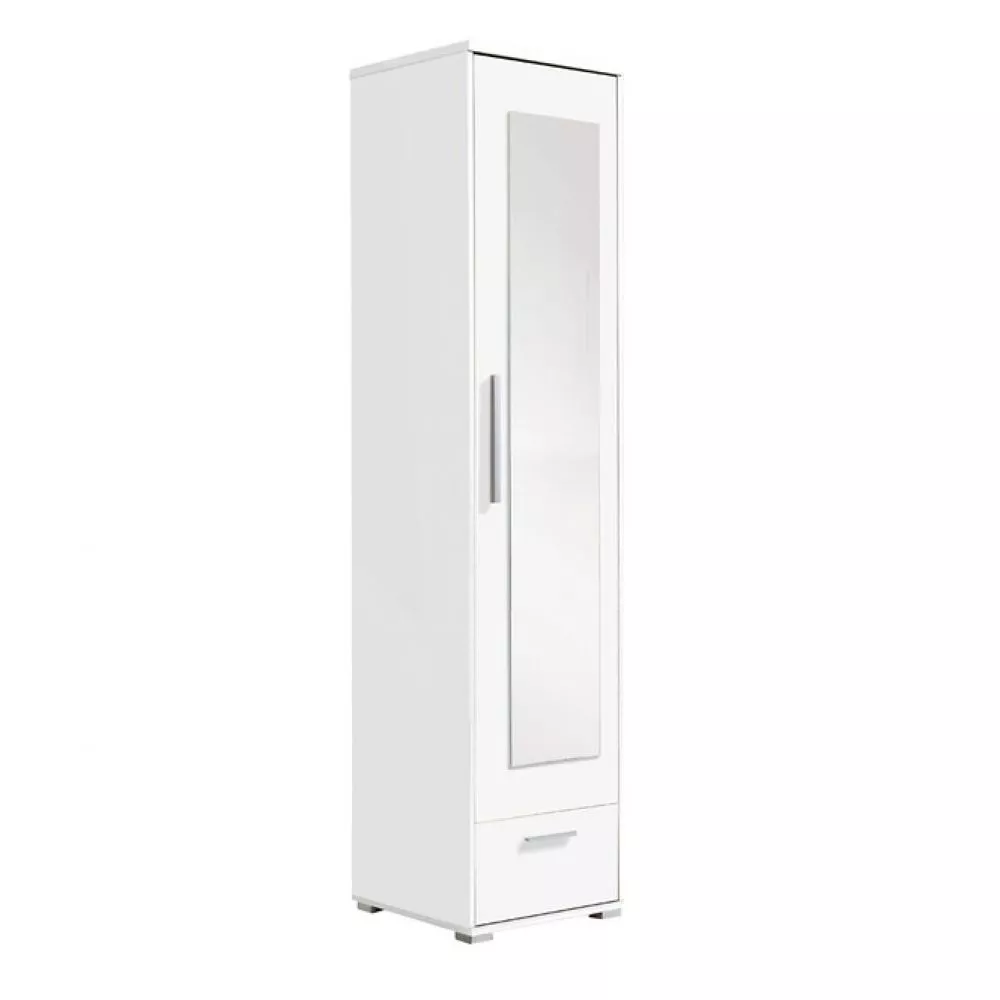 Skapis Hit H01 · Balts · 48 × 40 × 193 cm