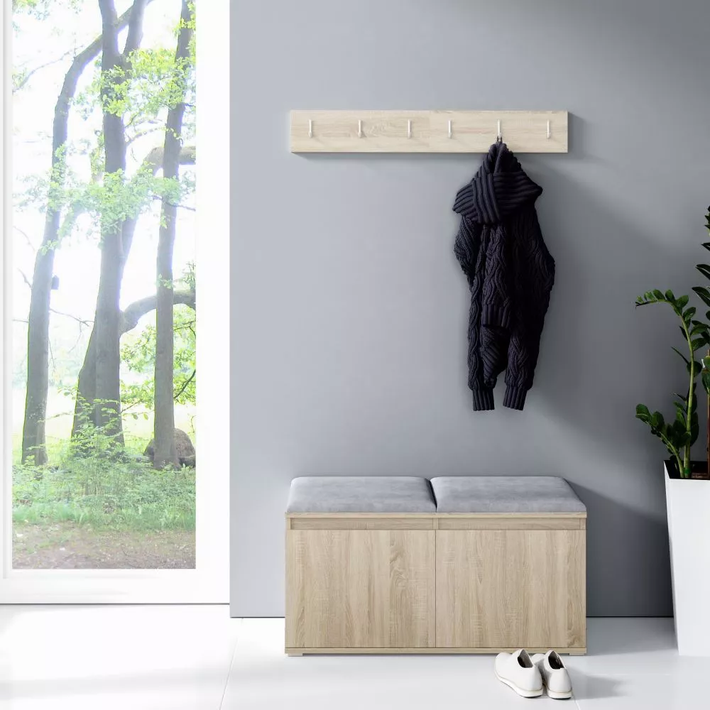 Apavu plaukts Emi 5 Trinity Korpusa krāsa: sonoma, · 100 × 40 cm