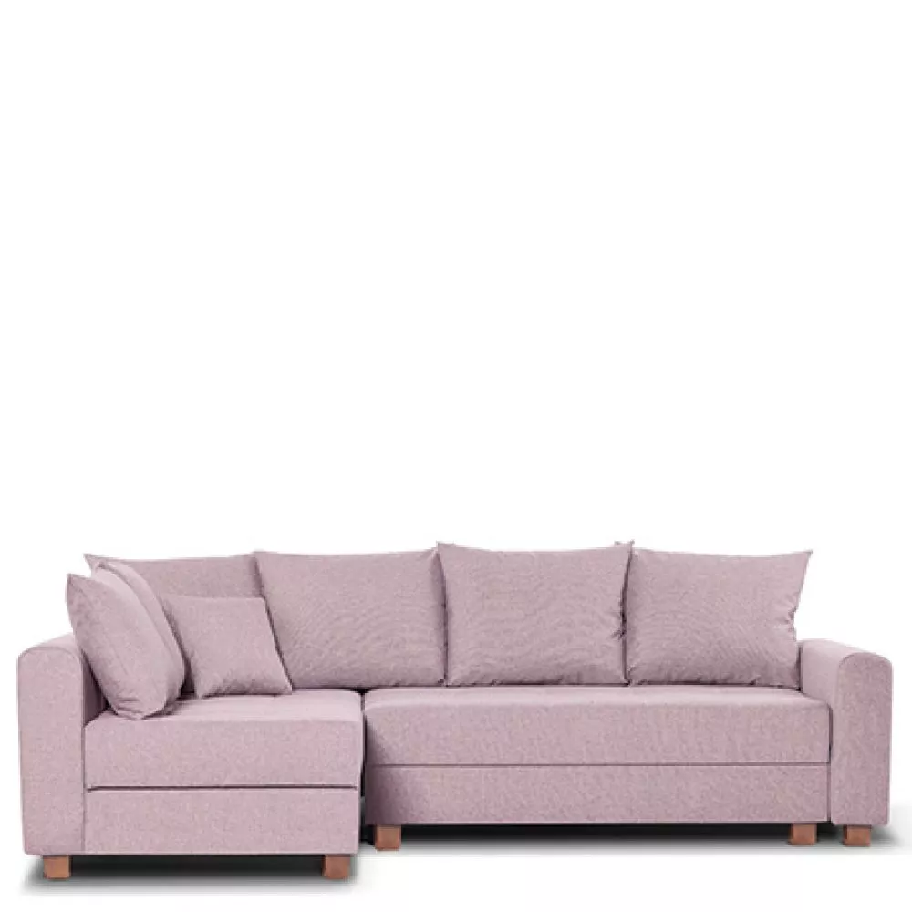 Dīvāns Revo Standard · Rozā · 167 × 255 × 88 cm