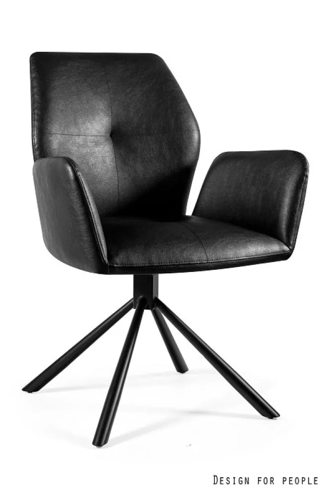 Krēsls Alice Eco · Melns · 86 × 49 × 49 cm