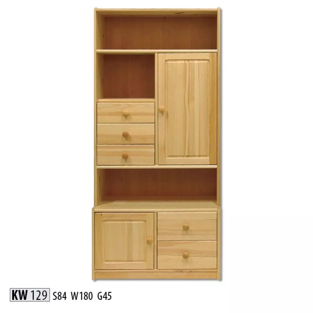Sekcija KW 129 · Priede · 84 × 45 × 180 cm