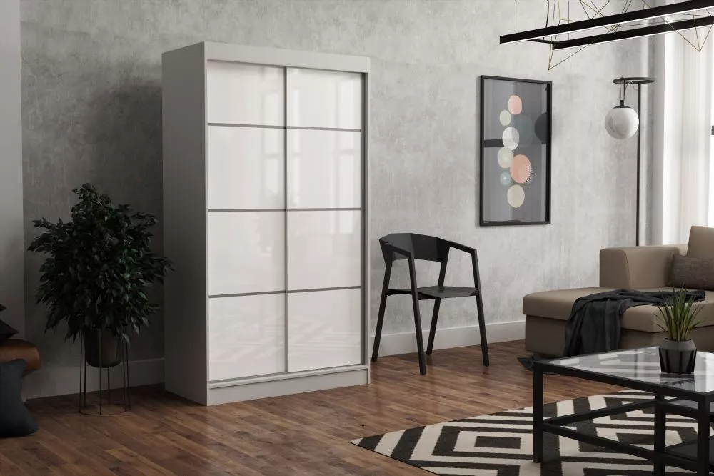 Skapis July Lacobel · 120 × 60 × 215 cm