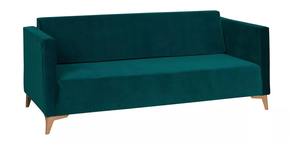 Dīvāns Szafir 3S Standard · Tirkīzs · 82 × 176 × 74 cm