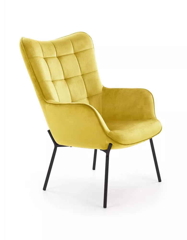 Krēsls Castel Comfort · Dzeltens · 97 × 71 × 79 cm