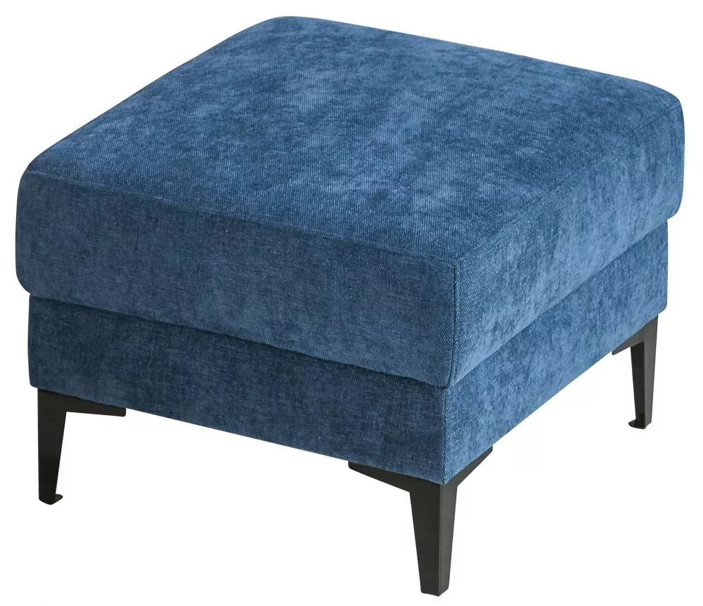 Pufs Imperia Pouf standard Auduma numurs: Rosario 460, · Zils · 67 × 46 × 67 cm