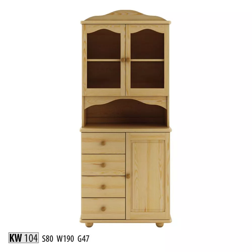 Sekcija KW 104 · Priede · 80 × 47 × 190 cm