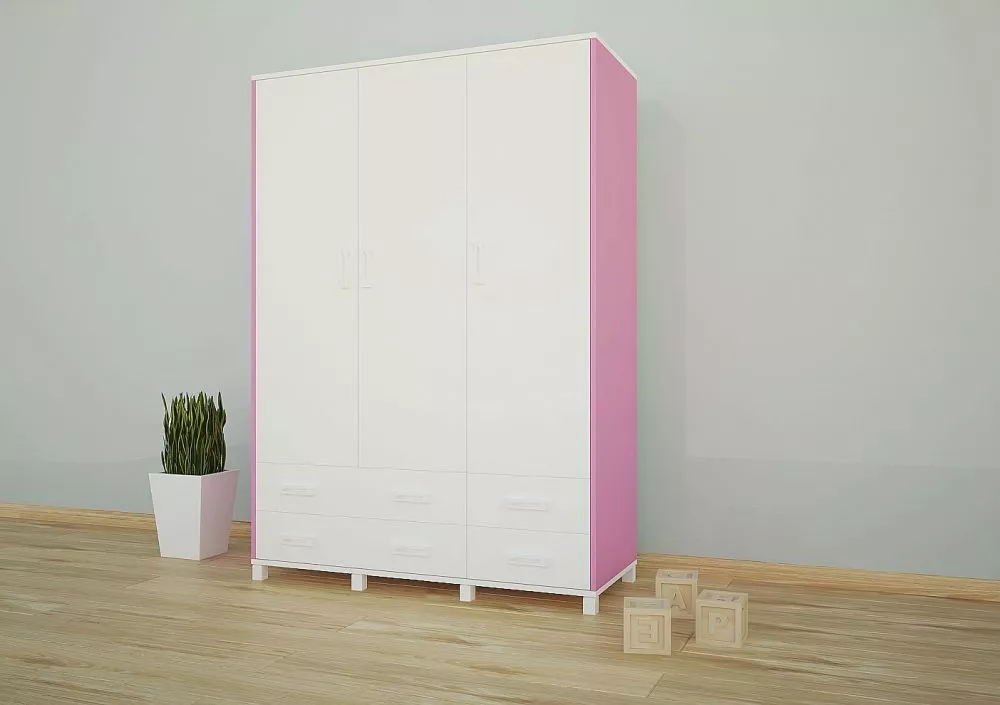 Bērnu skapis Animals SZ09-A · 132 × 54 × 187 cm