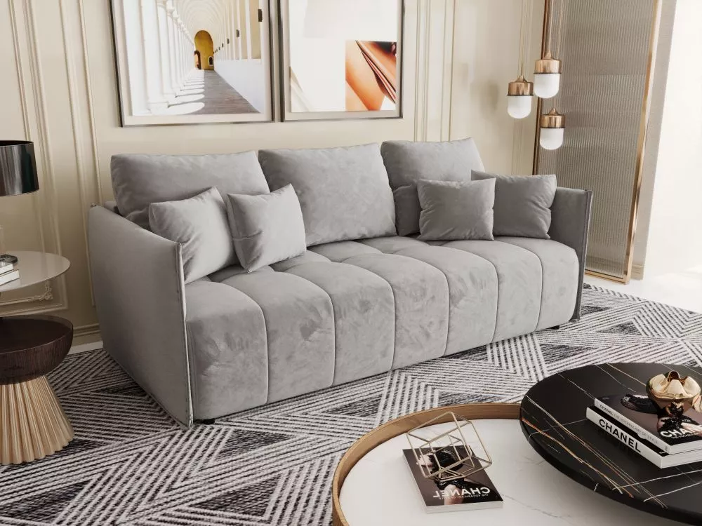 Dīvāns Onil sofa standard · Gaiši pelēks · 103 × 215 × 85 cm