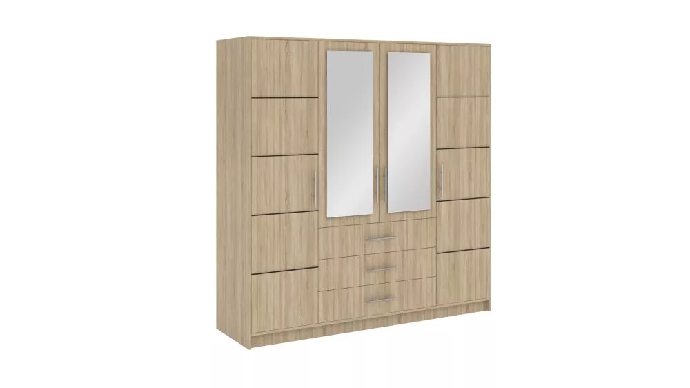 Skapis Bali Classic · Sonoma · 195 × 57.5 × 200 cm