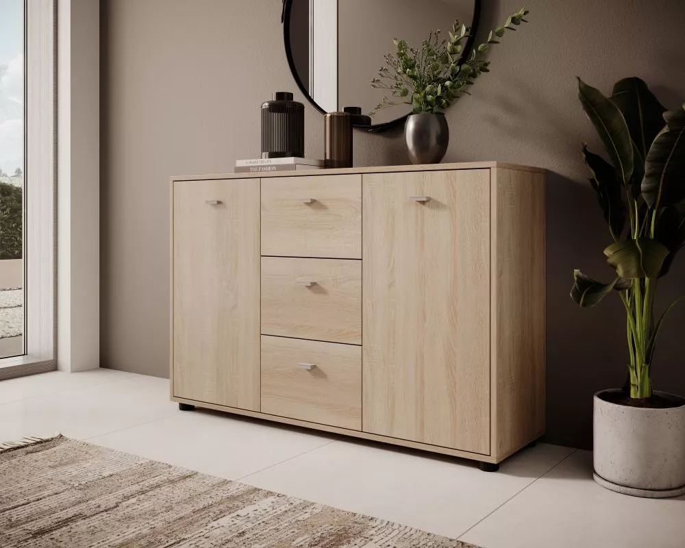 Kumode Zona · Sonoma · 120 × 35 × 80 cm