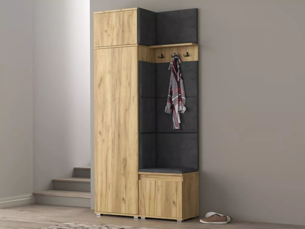 Koridora iekārta Nevada 104 Premium Set · 104 × 37 × 214 cm