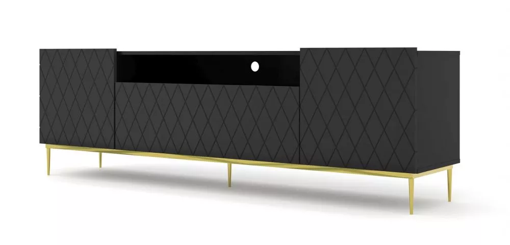 TV tumba Diuna Gold 04 · 192.6 × 40 × 60.2 cm