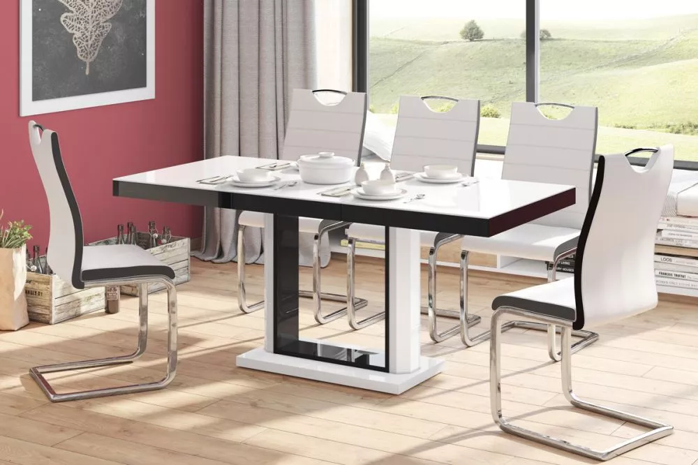 Galds Quadro 120 Gloss · 120 × 75 × 80 cm