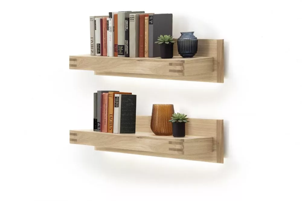 Plaukts Salvador 50 ar LED · Ozols · 90 × 20 × 25 cm