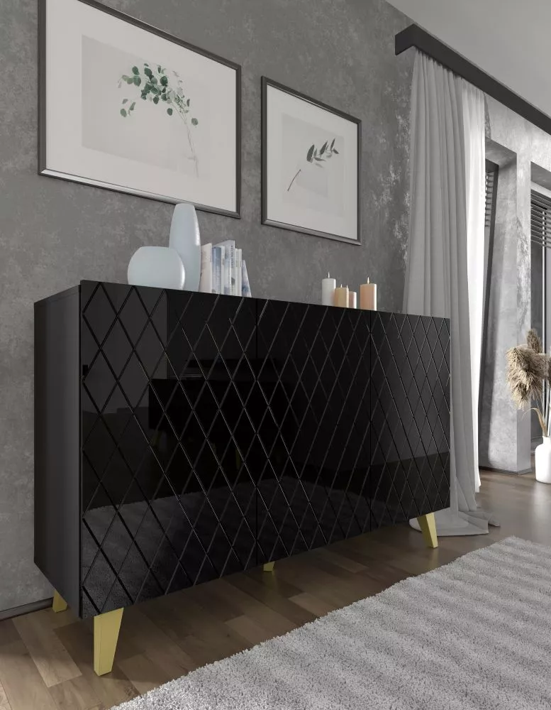 Kumode Diuna Gloss 01 · 145 × 42 × 90 cm