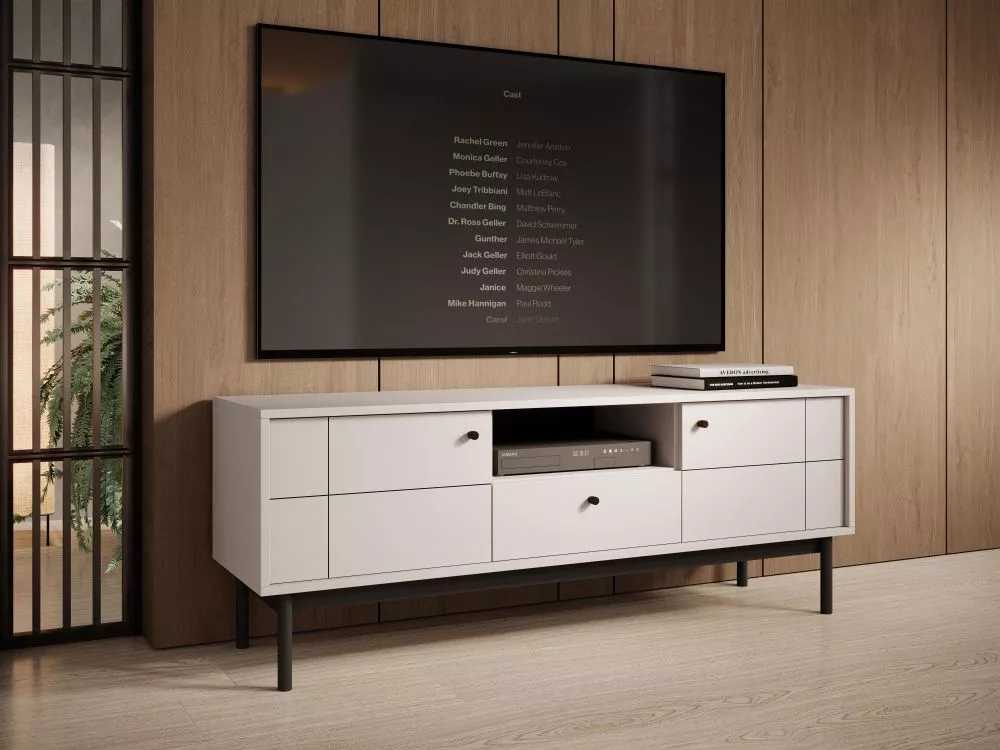 TV tumba Japandi RTV154 · Bēšs · 153.5 × 39 × 56.6 cm