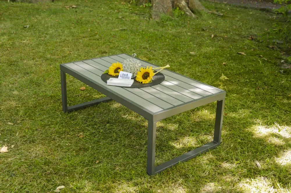 Dārza galds Mostrare T · Pelēks · 50 × 100 × 38 cm