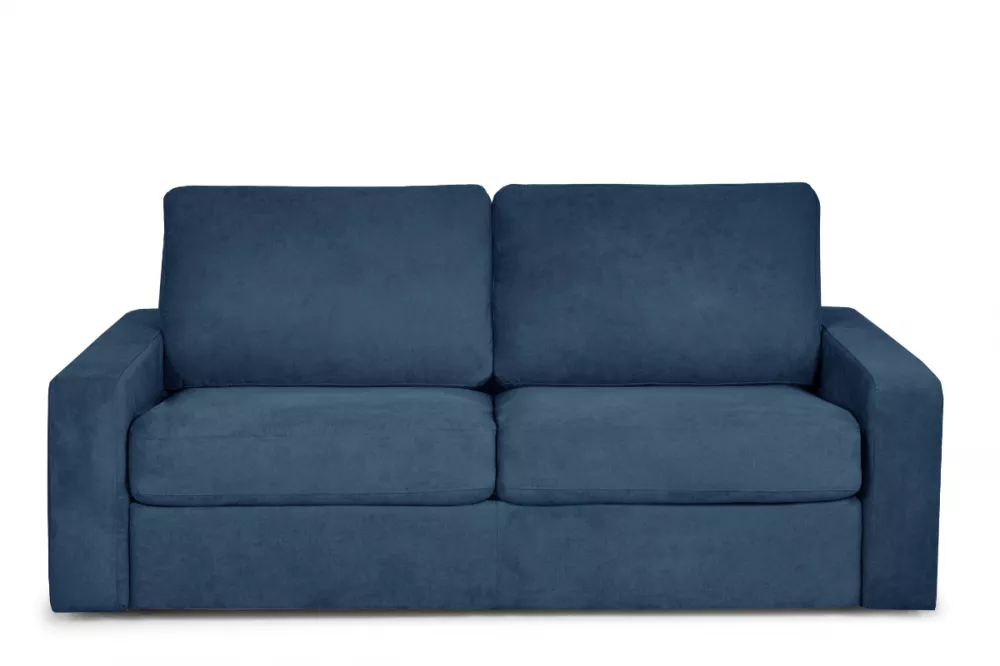 Dīvāns Mento 3S Standard · Zils · 100 × 195 × 90 cm