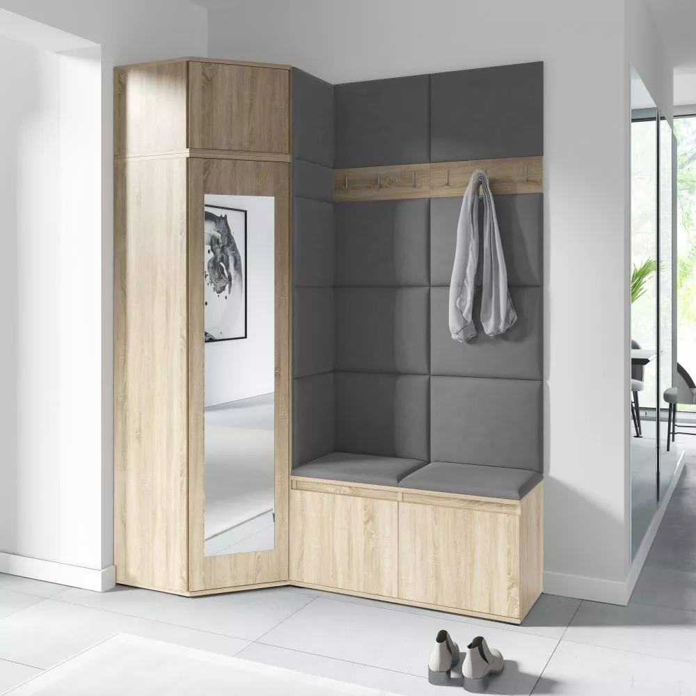 Apavu plaukts Emi 37 Trinity Korpusa krāsa: sonoma, · 170 × 225 × 70 cm