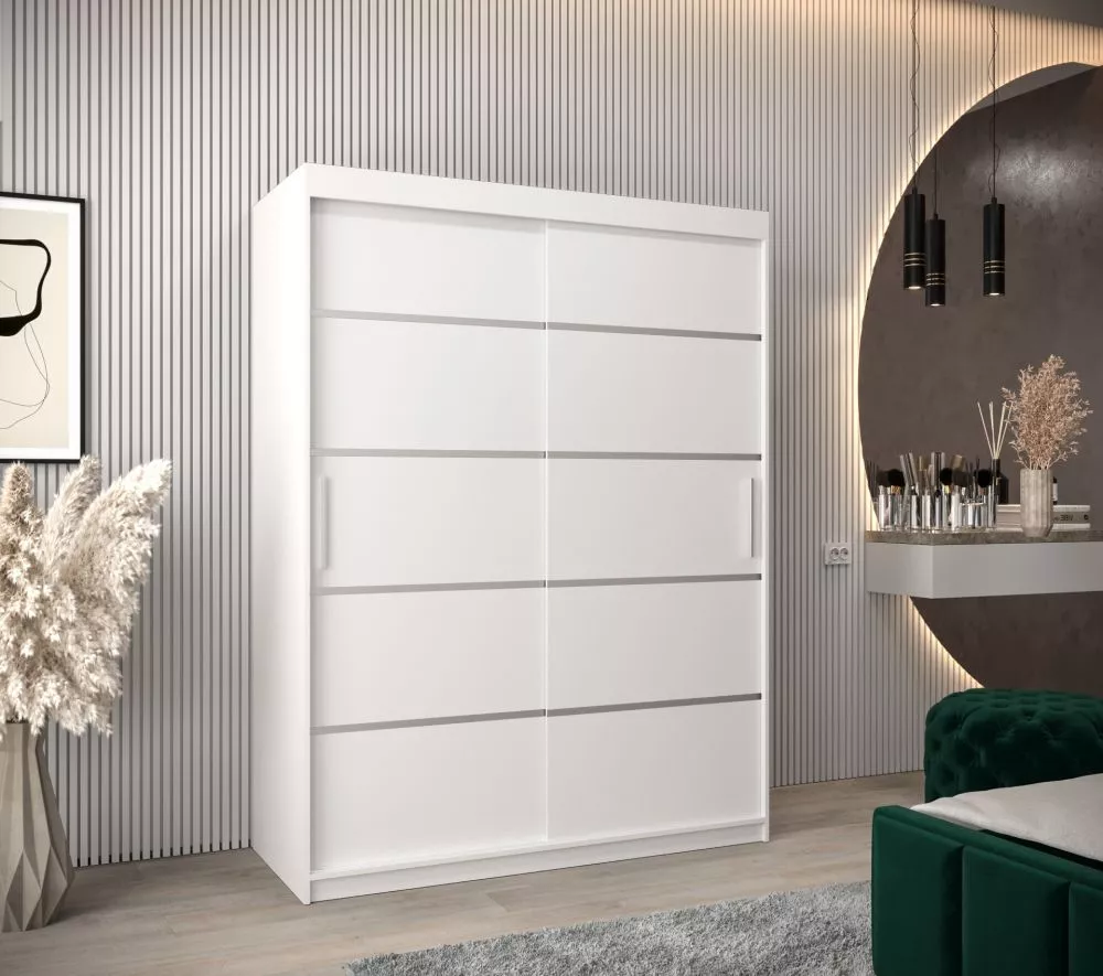 Skapis Verona 1 · Balts · 150 × 62 × 200 cm