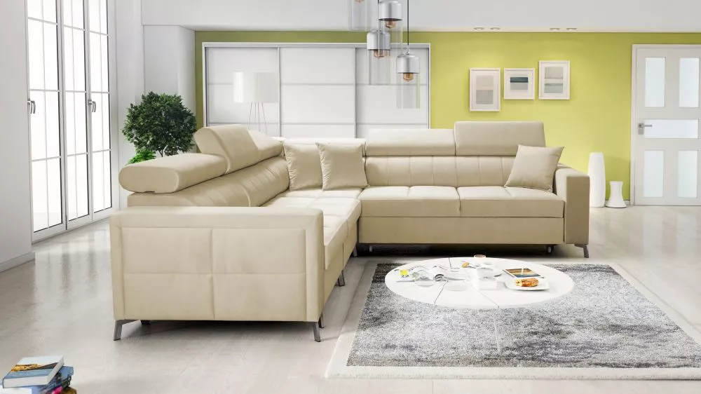 Dīvāns Side 4 Standard · Bēšs · 270 × 275 × 83 cm