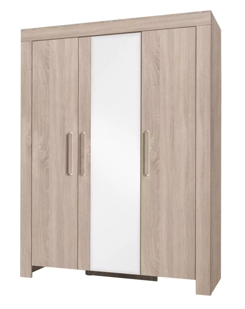 Skapis Cezar 1 · Ozols sonoma · 150 × 61 × 201 cm