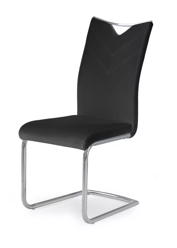 Krēsls K-224 · Melns · 100 × 44 × 59 cm