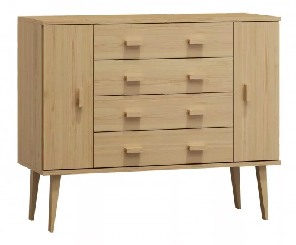 Kumode Venuci S4-3 · Priede · 135 × 47 × 92 cm
