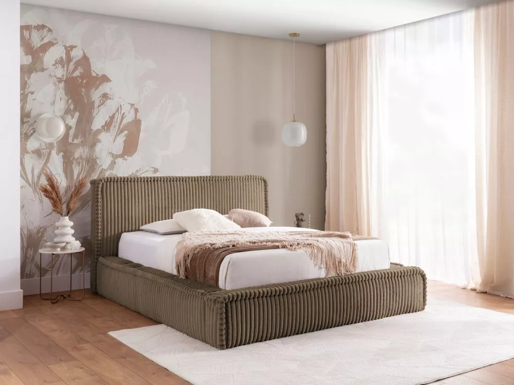 Gulta Midas Standard ar stelāžu Guļamvietas platums: 160 cm, Guļamvietas garums: 200 cm, stelāžas tips: metāla, · Brūns 