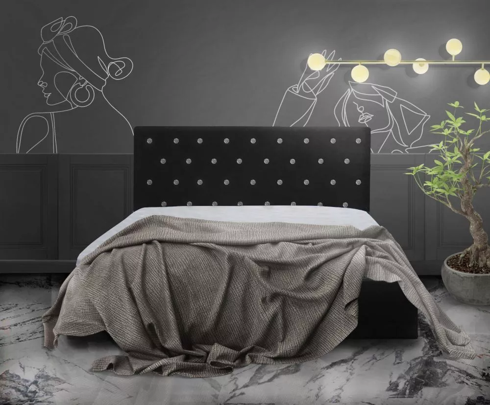 Gulta Queen Comfort Standard ar stelāžu Guļamvietas platums: 140 cm, Guļamvietas garums: 200 cm, stelāžas tips: metāla, 