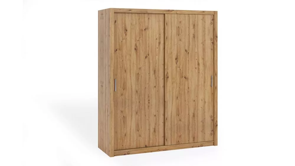 Skapis Bono BO SZ · Ozols artisan · 180 × 62 × 215 cm