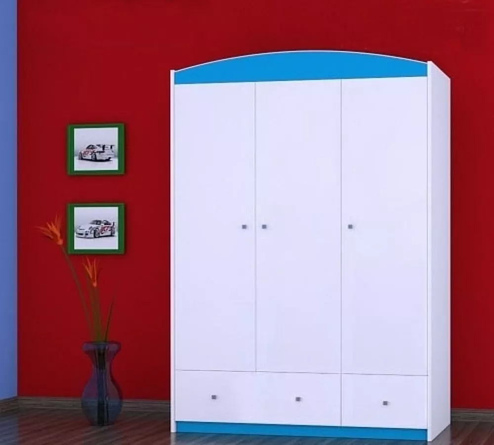 Bērnu skapis Happy SZ11-A · 132 × 54 × 187 cm