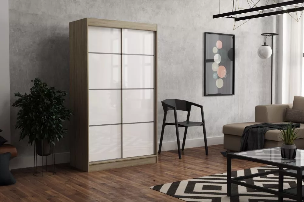 Skapis July Lacobel · 120 × 60 × 215 cm
