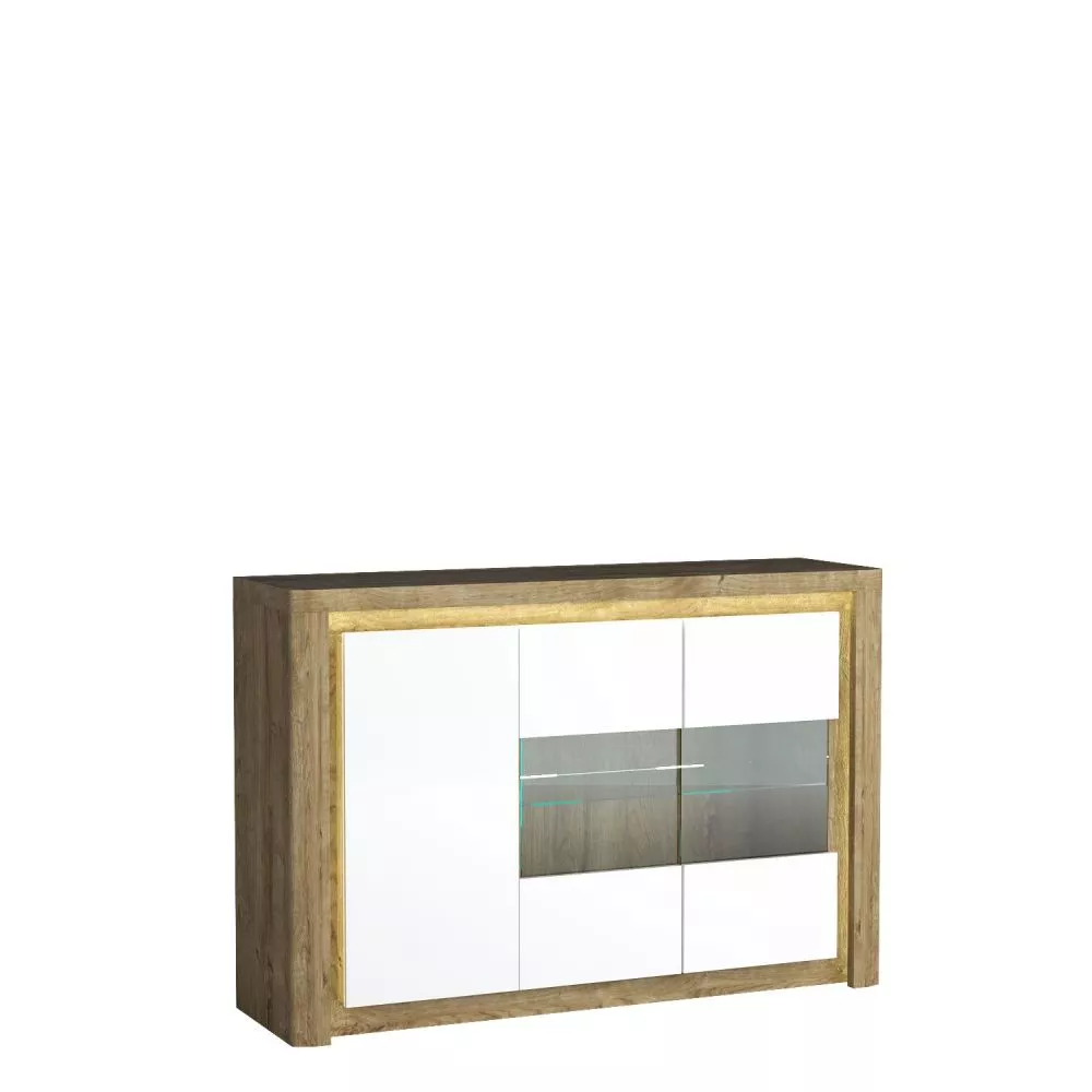 Kumode Livinio L-3 ar LED · 144 × 41 × 98 cm