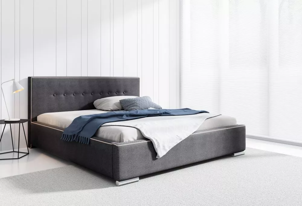 Gulta Scandi Premium standard ar stelāžu Guļamvietas platums: 160 cm, Guļamvietas garums: 200 cm, stelāžas tips: metāla,