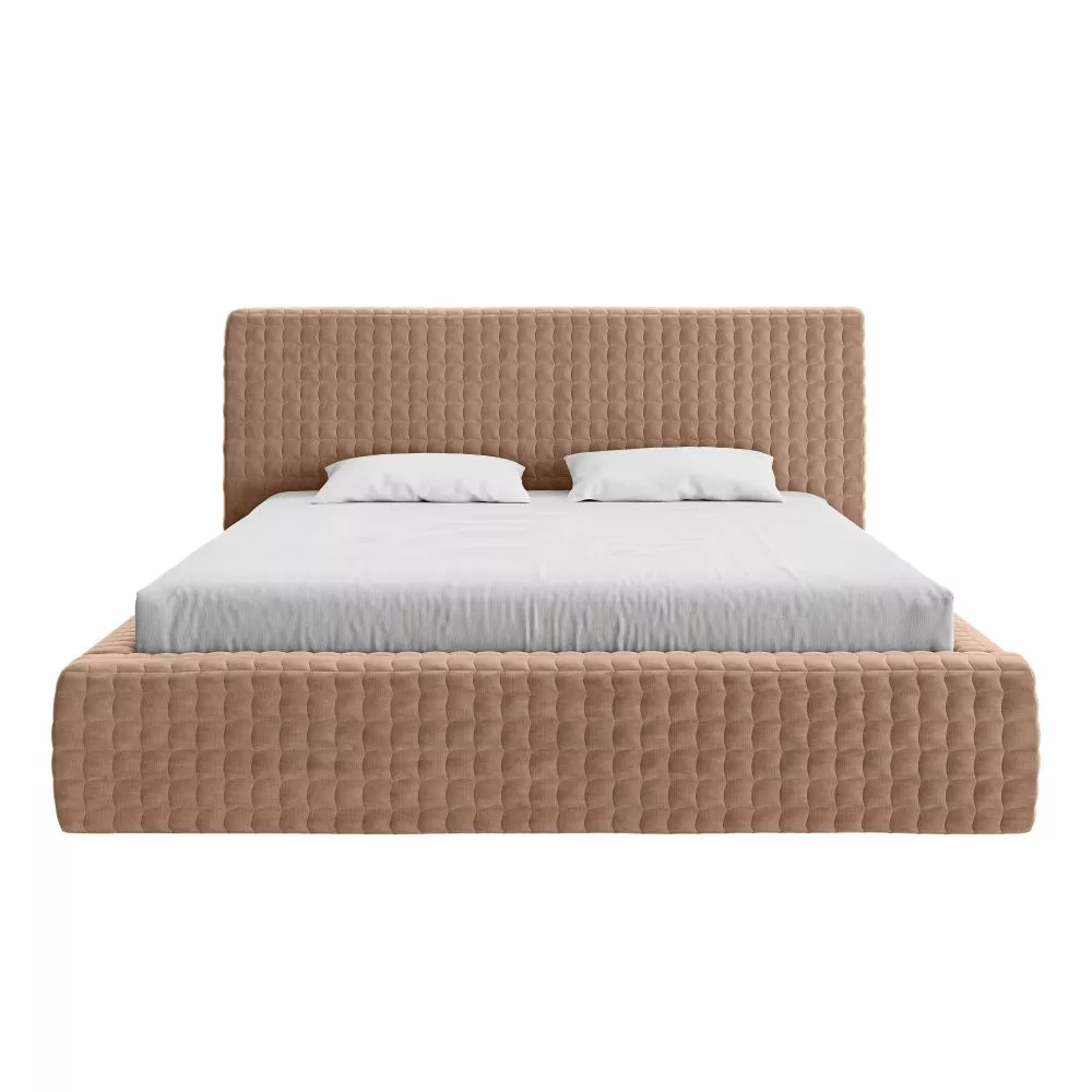 Gulta Stella Standard ar stelāžu Guļamvietas platums: 160 cm, Guļamvietas garums: 200 cm, stelāžas tips: metāla, · Bēšs 