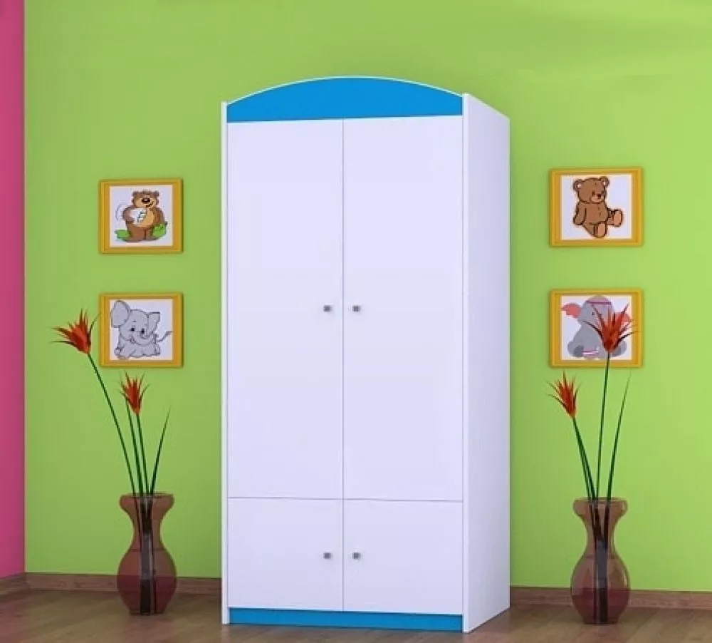 Bērnu skapis Happy SZ07-A · 88 × 54 × 187 cm